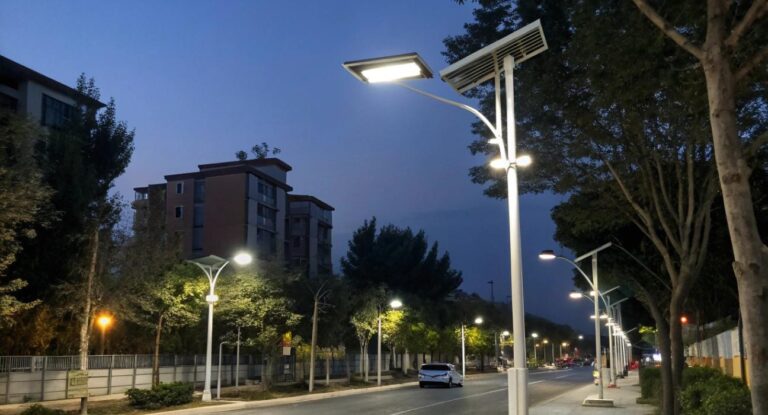 Solar street light