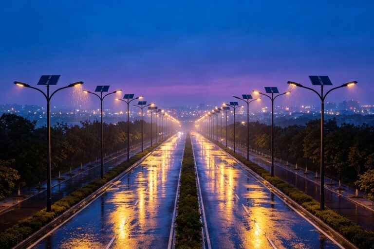 Solar street light